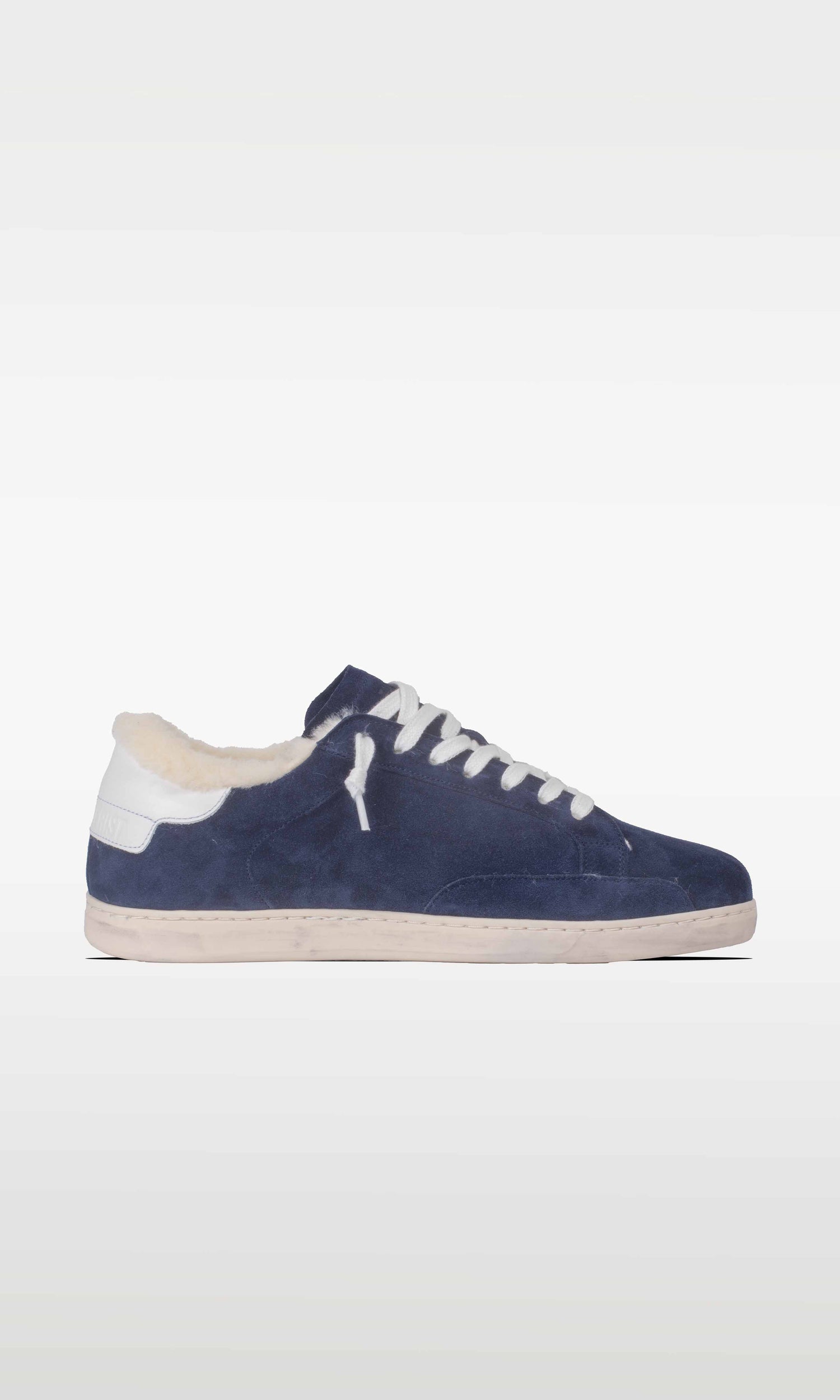 Distressed Winter Sneaker: Moritz - DARK BLUE