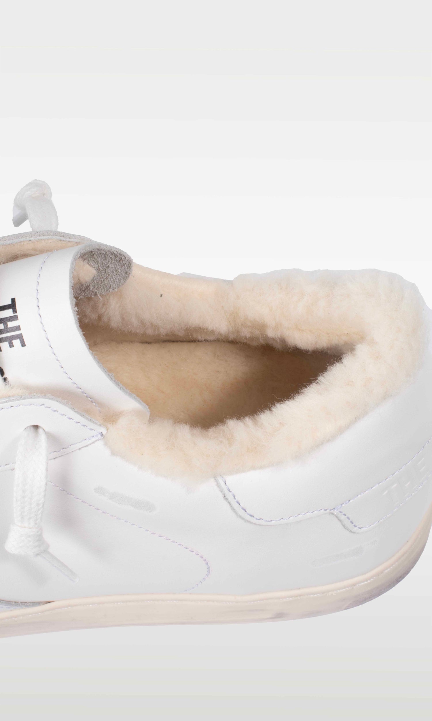 Distressed Winter Sneaker: Moritz - WHITEOUT