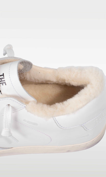 Distressed Winter Sneaker: Moritz - WHITEOUT
