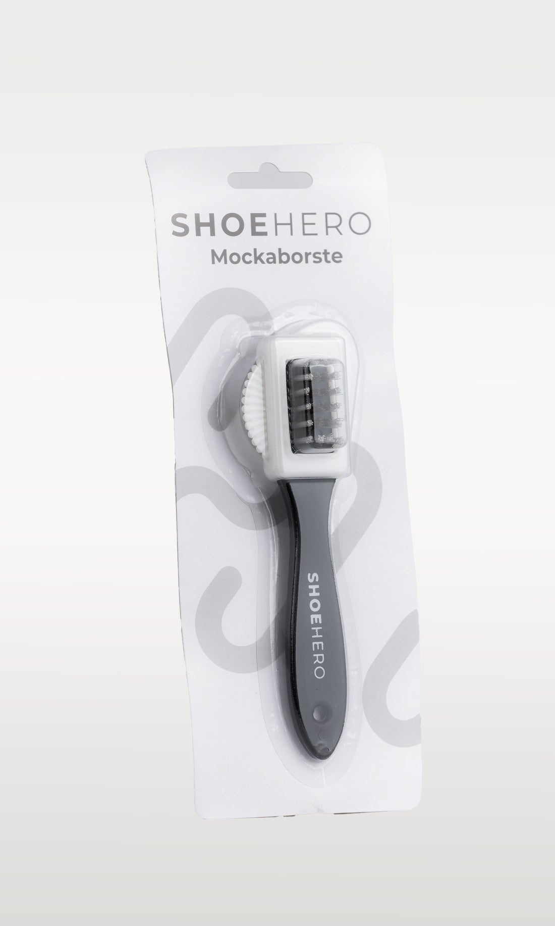 Rubber and Brass Suede Brush