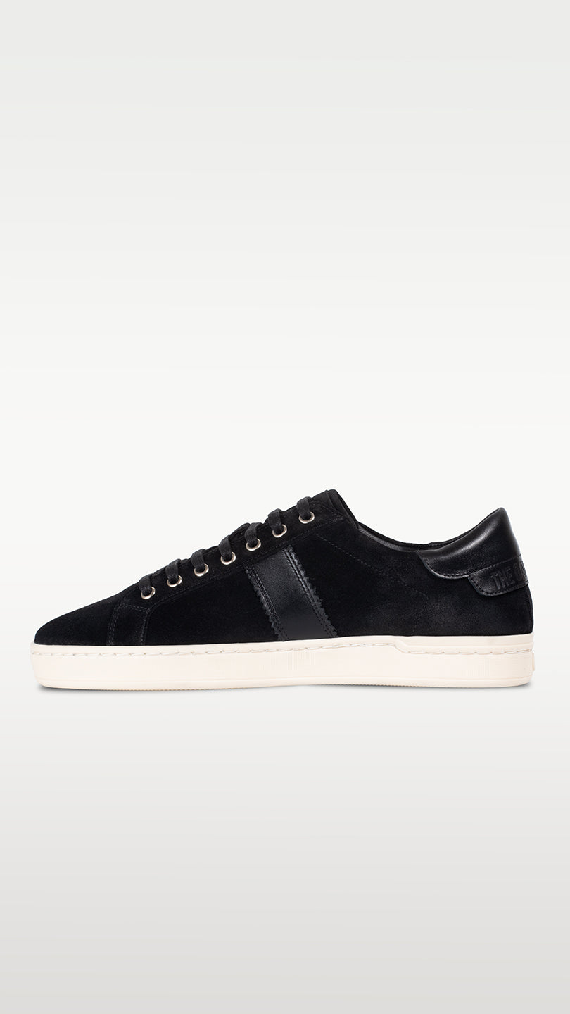 Suede Sneaker: Vienna - BLACK