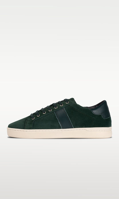 Suede Sneaker: Vienna - DARK GREEN