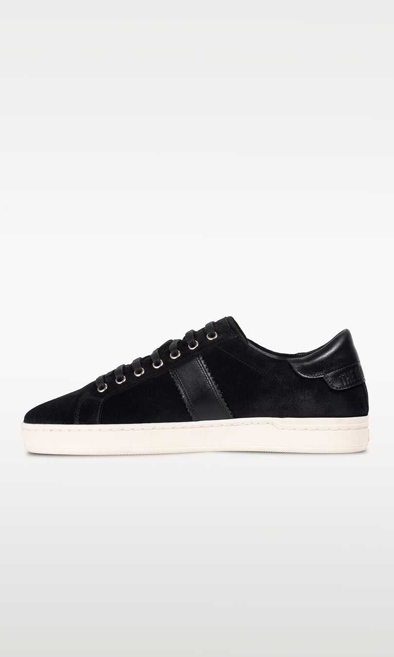 Suede Sneaker: Vienna - BLACK