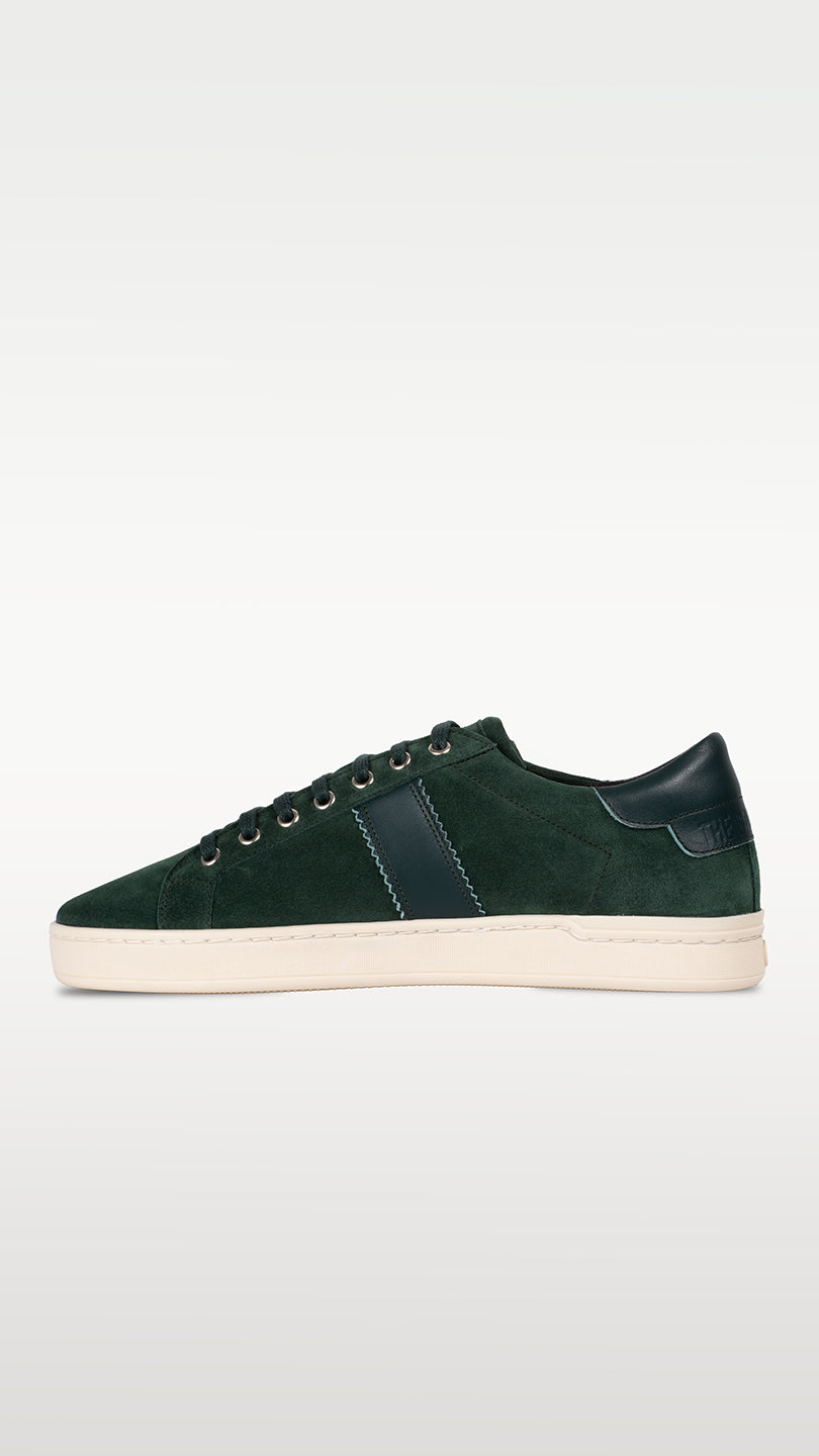 Suede Sneaker: Vienna - DARK GREEN