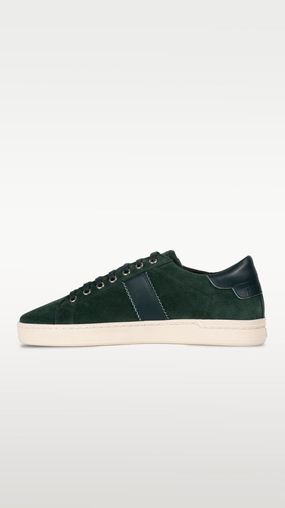Suede Sneaker: Vienna - DARK GREEN