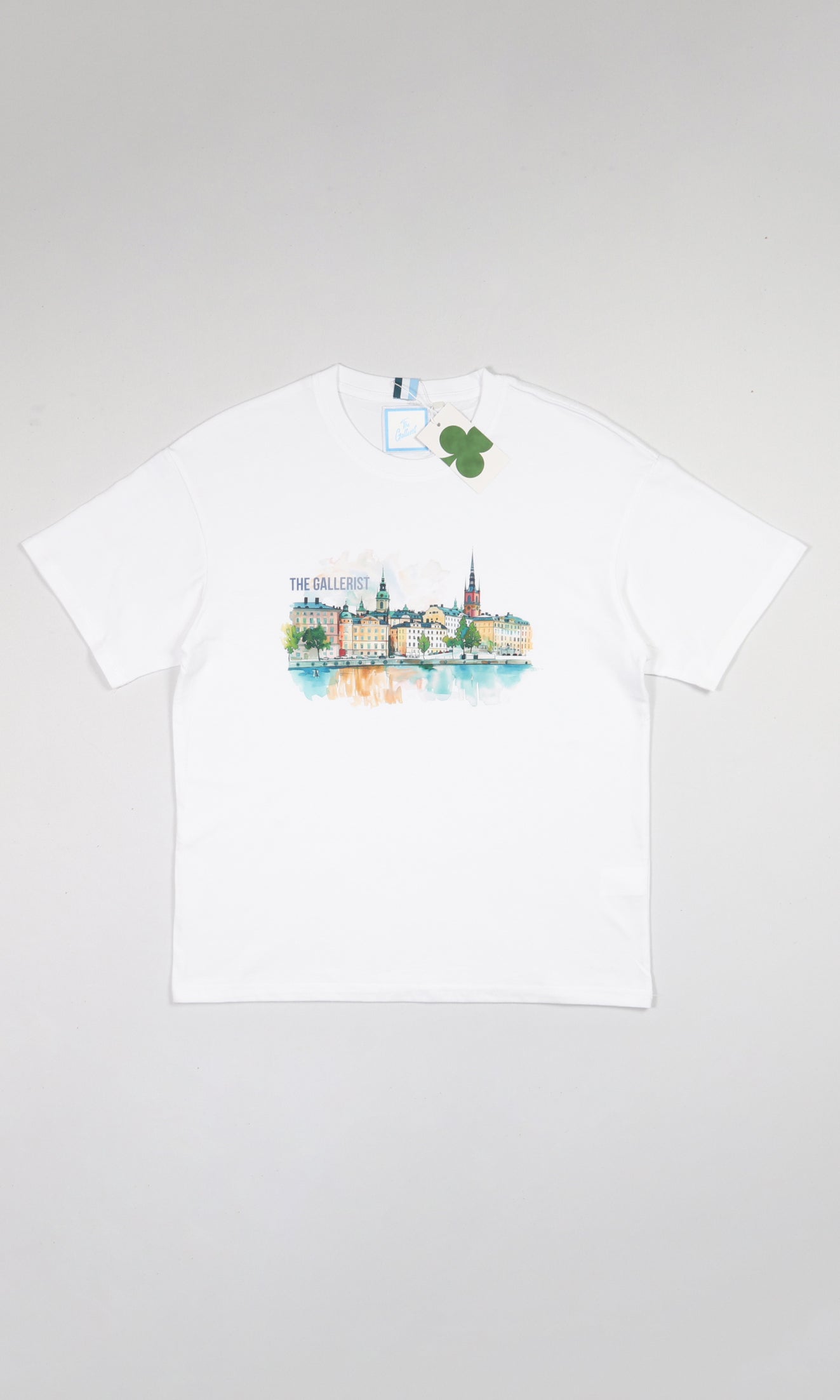 GRAPHIC TEE: STOCKHOLM - WHITE